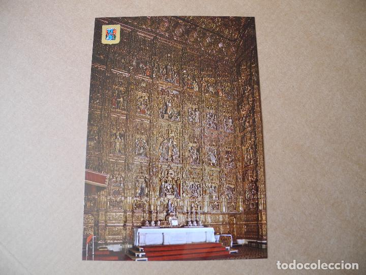 Postales: Catedral de Sevilla. Altar mayor. Retablo. n. 5. Ed. Dominguez. Nueva