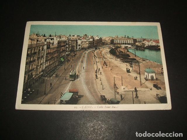 Postales: CADIZ CALLE ISAAC PERAL - Foto 1