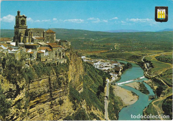 Postales: arcos de la frontera, vista parcial de la pe&ntilde;a, cadiz