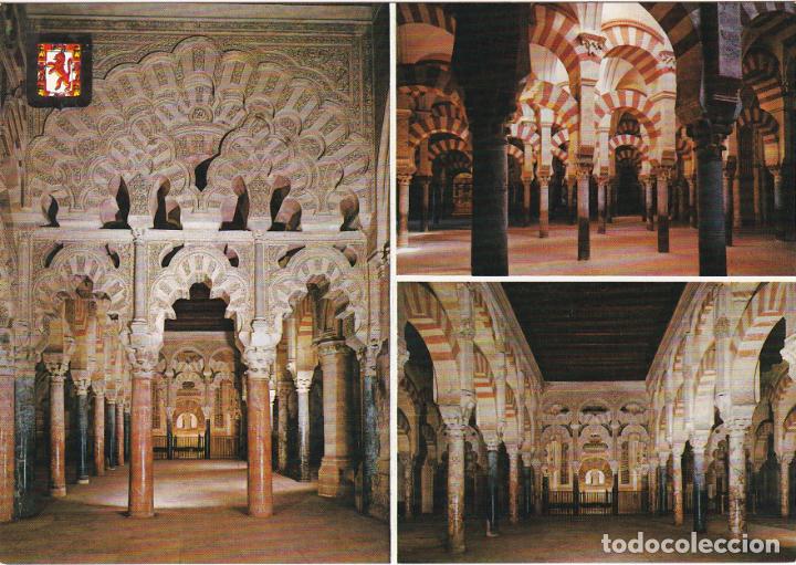 Postales: cordoba, la mezquita, interior, laberinto de columnas