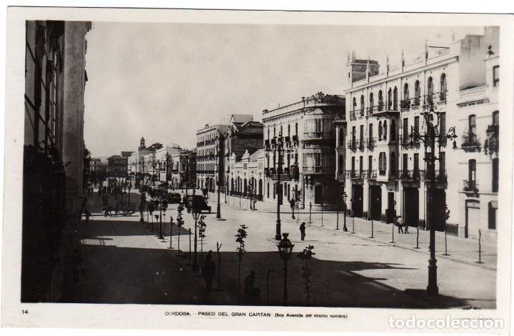 Postcards: PRECIOSA  POSTAL - CORDOBA - PASEO DEL GRAN CAPITAN