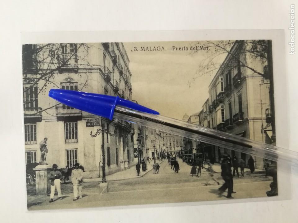Postales: POSTAL MALAGA. PUERTA DEL MAR.