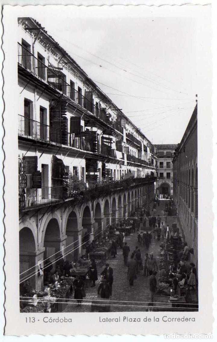 Postcards: BONITA POSTAL - CORDOBA - LATERAL PLAZA DE LA CORREDERA - MUY AMBIENTADA