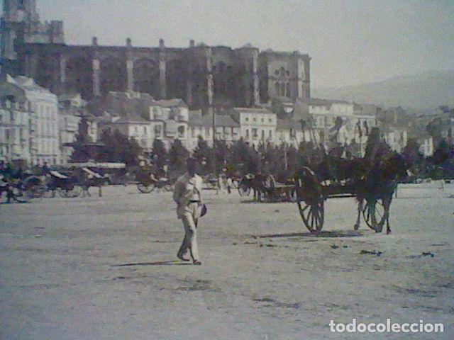 Postales: CATEDRAL DESDE EL PUERTO  MALAGA ED P.Z. 10582 S/C MBE ANIMADA CARRETAS MAGN&Iacute;FICA S/C