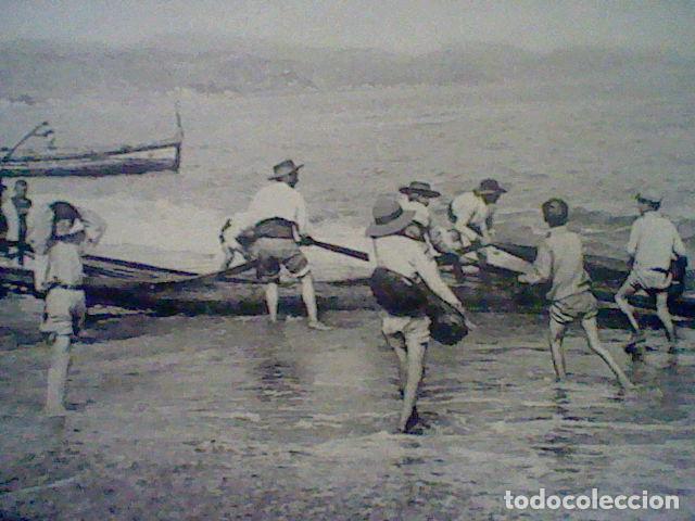 Postales: PESCADORES  MALAGA ED P.Z. 10607 S/C MBE ANIMADA BARCA RED   MAGN&Iacute;FICA S/C