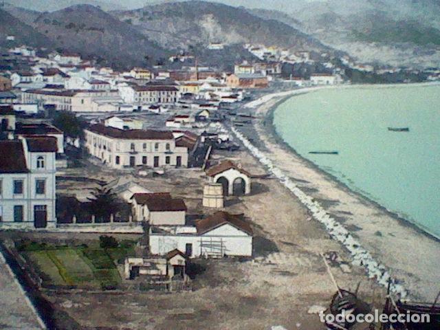 Postales: MALAGUETA Y PLAYA  MALAGA ED PURGER & CO NR 3412 S/C COL PAPELERIA CATALANA 52