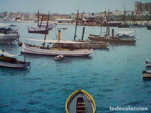 Postales: EL PUERTO  MALAGA ED PURGER & CO NR 5856 S/C ca 1900