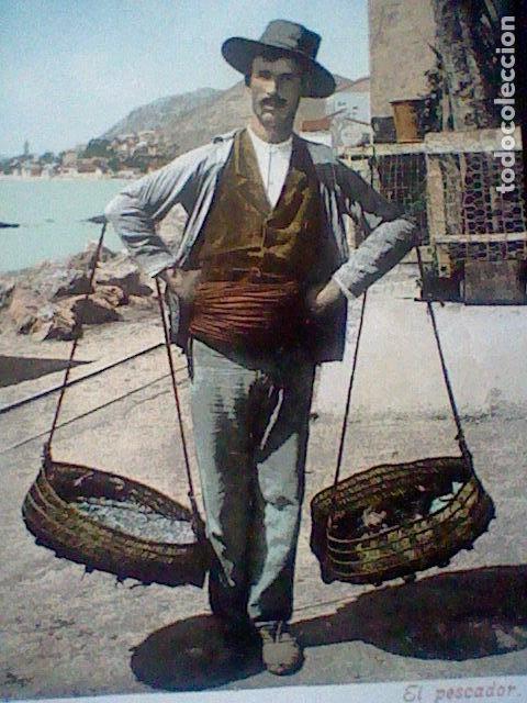 Postales: EL PESCADOR  MALAGA ED PURGER & CO NR  4206 S/C ca 1905 PAPELERIA CATALANA 33