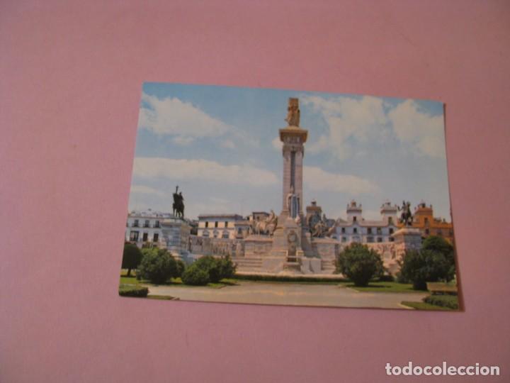 Postales: POSTAL DE CADIZ. MONUMENTO A LAS CORTES 1812. ED. GARCIA GARRABELLA. ESCRITA 1970.