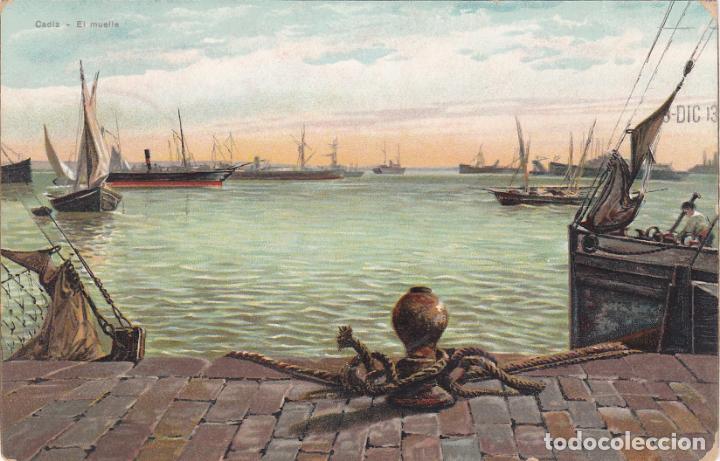 Postales: cadiz, el muelle - Foto 1