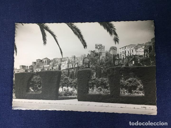 Postales: POSTAL MALAGA 145 JARDINES Y ALCAZABA AL FONDO ED CORTES NO INSCRITA NO CIRCULADA