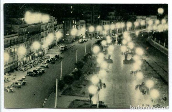 Postales: TARJETA POSTAL FOTOGRAFICA - CADIZ / VISTA NOCTURNA