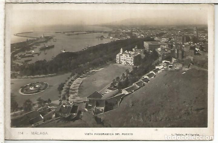 Postales: MALAGA PUERTO SIN ESCRIBIR