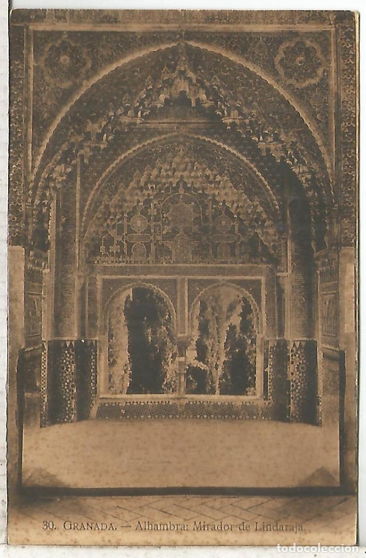 Postales: GRANADA ALHAMBRA ESCRITA - Foto 1