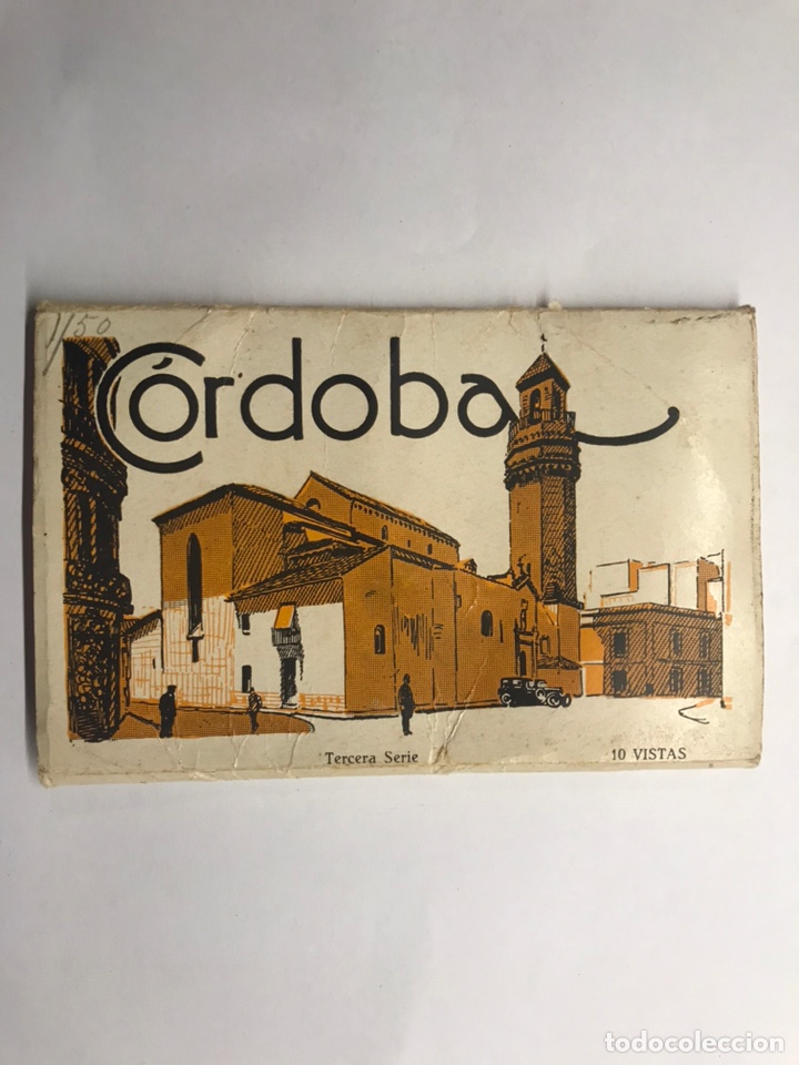 Postales: CORDOBA. Postal. Acorde&oacute;n fotograf&iacute;co 10 Vistas. Edita: L. Roisin (h.1940?)