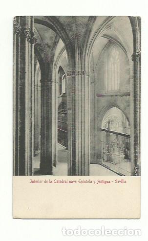 Postales: Catedral Sevilla, interior - Foto 1