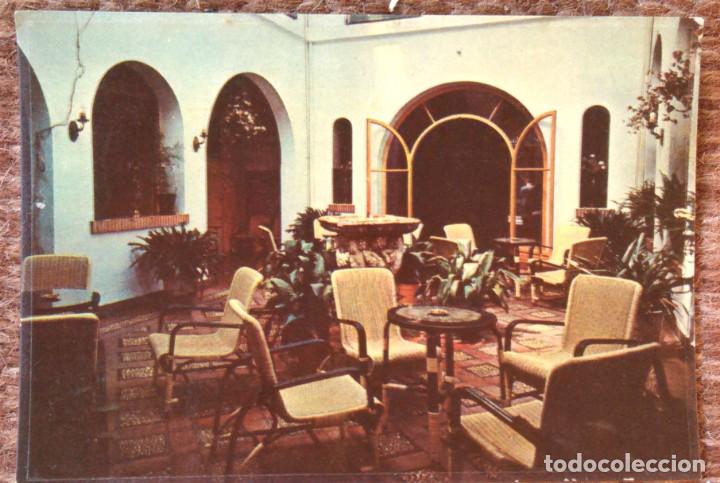 Postales: CORDOBA - PATIO HOTEL CUATRO NACIONES