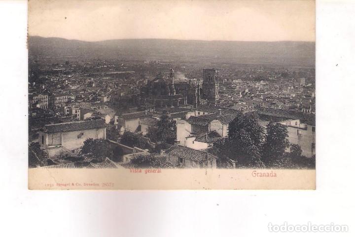Postales: POSTAL DE GRANADA - VISTA GENERAL . - Foto 1