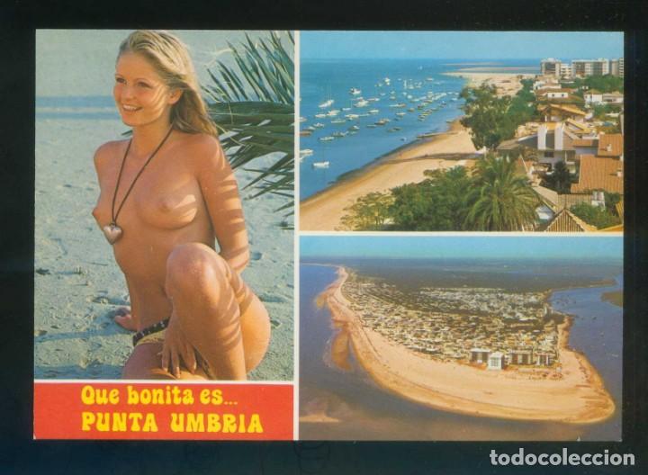 Postales: Punta Umbr&iacute;a. *Que bonita es Punta Umbr&iacute;a* Ed. Arribas n&ordm; 22. Nueva.