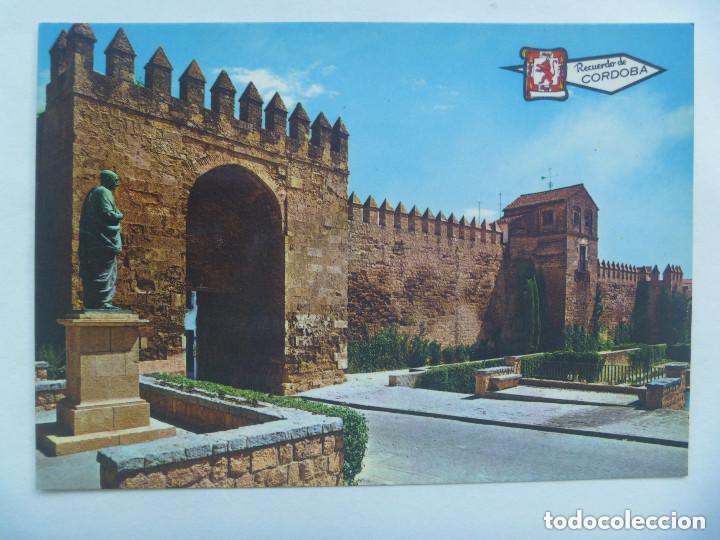 Postales: POSTAL DE CORDOBA : PUERTA DE ALMODOVAR . A&Ntilde;OS 60