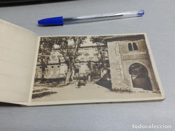 Postales: LIBRETO CON 19 POSTALES DE GRANADA - LA ALHAMBRA - Foto 3