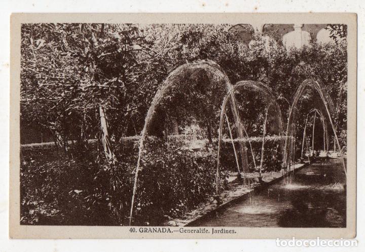 Postales: Granada. Generalife. Jardines. - Foto 1