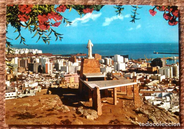 Postales: ALMERIA - MONUMENTO AL SAGRADO CORAZON DE JESUS