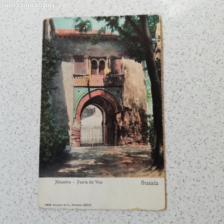 Postales: Granada. Dorso sin dividir - Foto 1