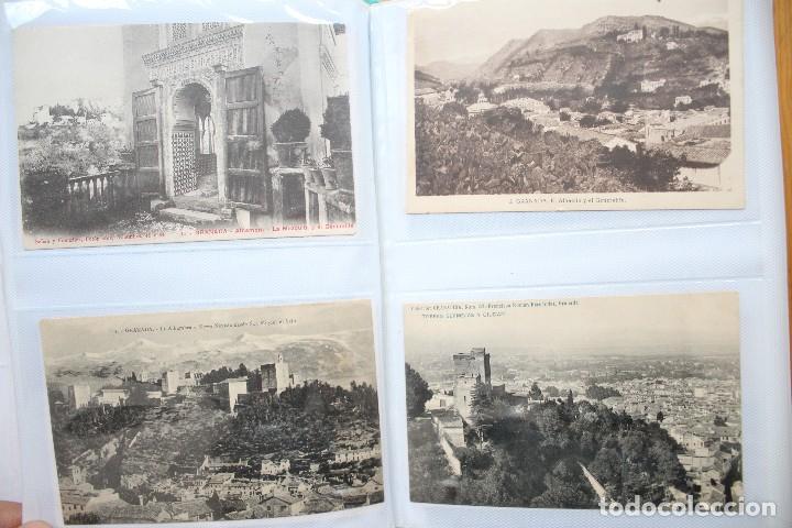 Postales: 26 POSTALES  ANTIGUAS  DE GRANADA - Foto 2