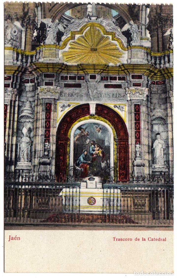 Postales: PRECIOSA POSTAL - JAEN - TRASCORO DE LA CATEDRAL