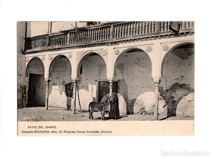 Postales: GRANADA.- PATIO DEL CHAPIZ - Foto 1