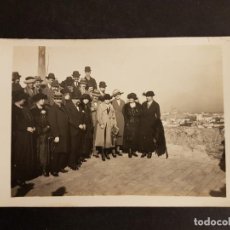 Postales: GRANADA 1920 VISITA DE PARTICIPANTES EN EL CONGRESO POSTAL UNIVERSAL CELEBRADO EN MADRID POSTAL FOTO. Lote 147143322