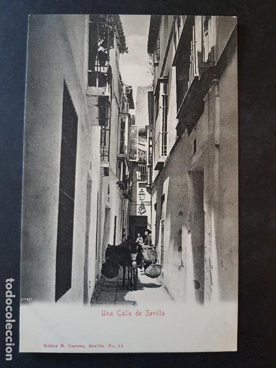 Postales: SEVILLA UNA CALLE - Foto 1