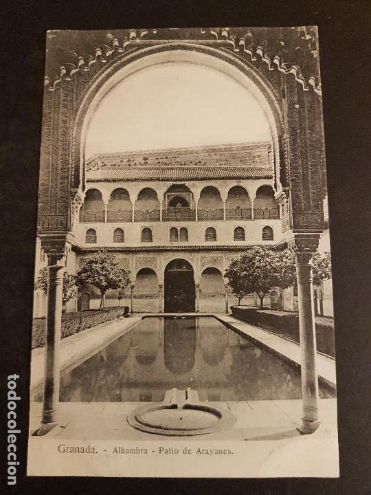 Postales: GRANADA ALHAMBRA PATIO DE ARRAYANES - Foto 1
