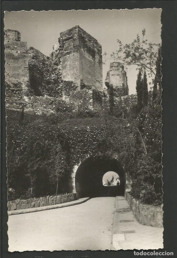Postales: MALAGA-JARDINES DE GIBRALFARO Y TUNEL-POSTAL ANTIGUA-(56.154)