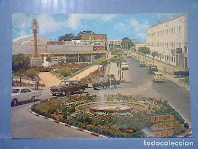 Postales: COSTA DE LA LUZ PLAZA TRIUNFO ROTA ED LUGO N&ordm; 1 ESCRITA 70&acute;S