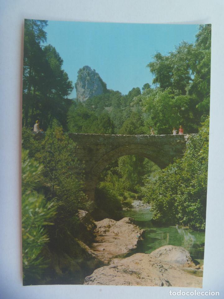 Postales: POSTAL DE LA SIERRA DE CAZORLA ( JAEN ) : PUENTE DE HERRERIAS