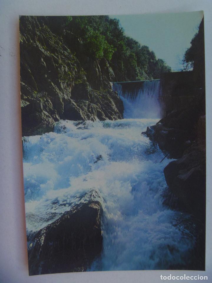 Postales: POSTAL DE LA SIERRA DE CAZORLA ( JAEN ) : SALTO PRESA CERRADA DE UTRERO