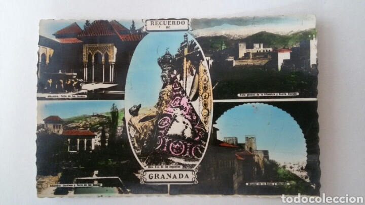 Postales: Postal Granada. Ed Arribas. - Foto 1