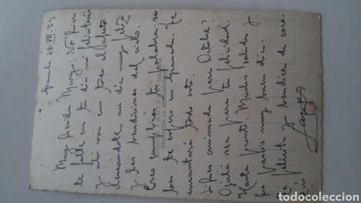 Postales: Postal Granada. Ed Arribas. - Foto 2