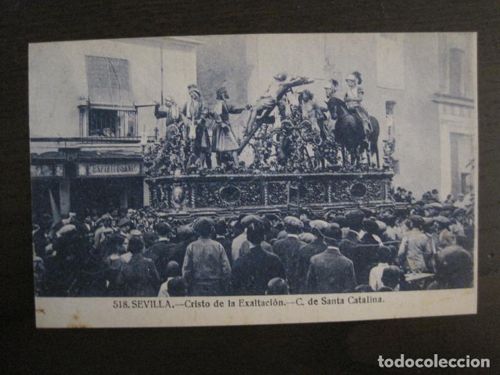 Postales: SEVILLA-SEMANA SANTA-CRISTO DE LA EXALTACION-518-ED&middot;MANUEL BARREIRO-POSTAL ANTIGUA-(56.847)