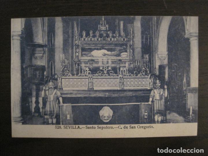 Postales: SEVILLA-SEMANA SANTA-SANTO SEPULCRO-528-ED&middot;MANUEL BARREIRO-POSTAL ANTIGUA-(56.850)