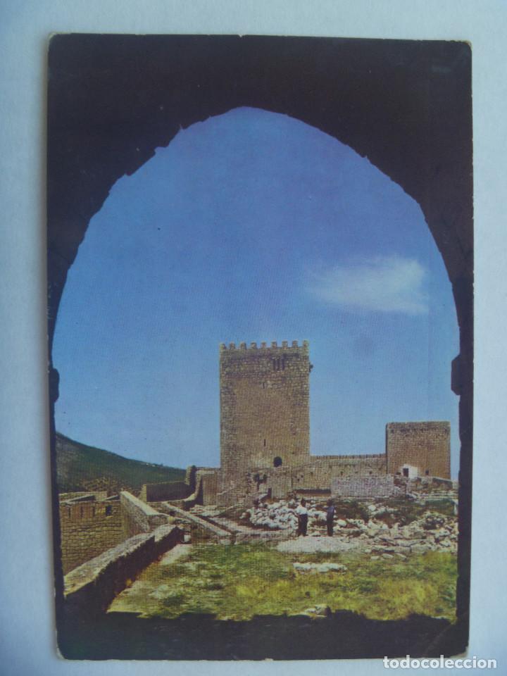 Postales: POSTAL DE JAEN : CASTILLO DE SANTA CATALINA  . A&Ntilde;OS 60
