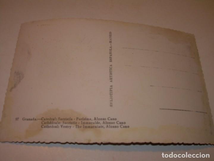 Postales: ANTIGUA POSTAL....GRANADA. - Foto 2