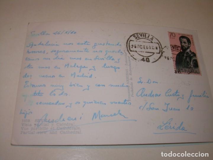 Postales: ANTIGUA POSTAL....SEVILLA. - Foto 2