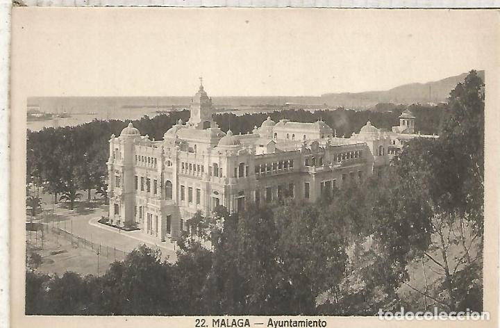 Postales: MALAGA AYUNTAMIENTO SIN ESCRIBIR