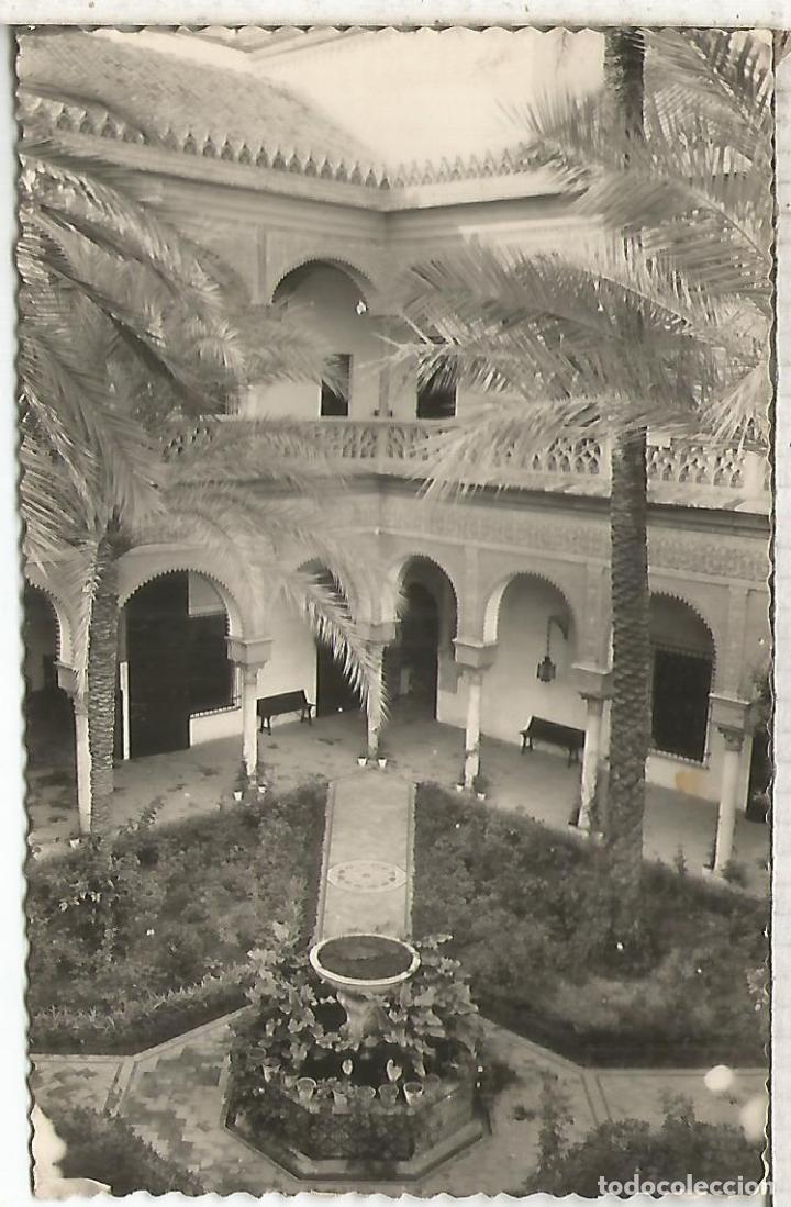 Postales: SEVILLA PALACIO DE DUE&Ntilde;AS ESCRITA - Foto 1