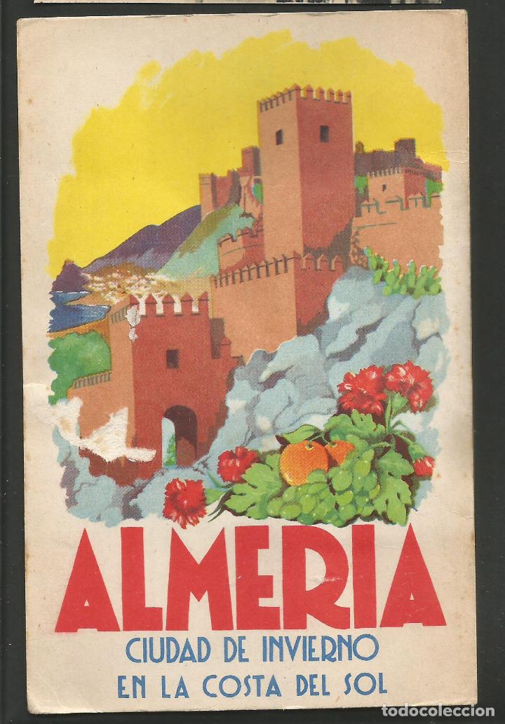 Postales: ALMERIA-CIUDAD DE INVIERNO EN LA COSTA DEL SOL-PUBLICITARIA-POSTAL ANTIGUA-(57.025)