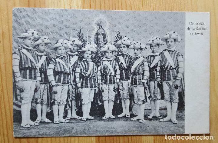 Postais: Los seieses de la Catedral de Sevilla Ed. M. Chaparteguy 1909