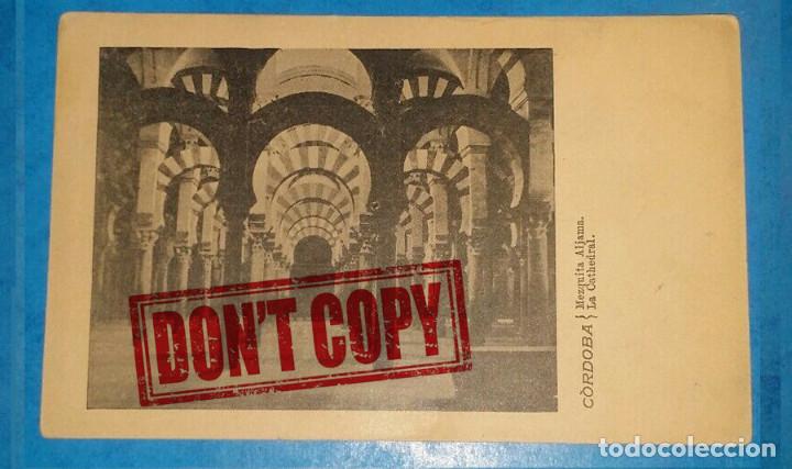 Cartoline: Cordoba - Mezquita - Luigi Masetti - A&ntilde;o 1900 - Sin sello